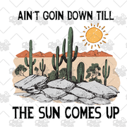 Cactus Ain't Goin' Down Decal LYVD_171
